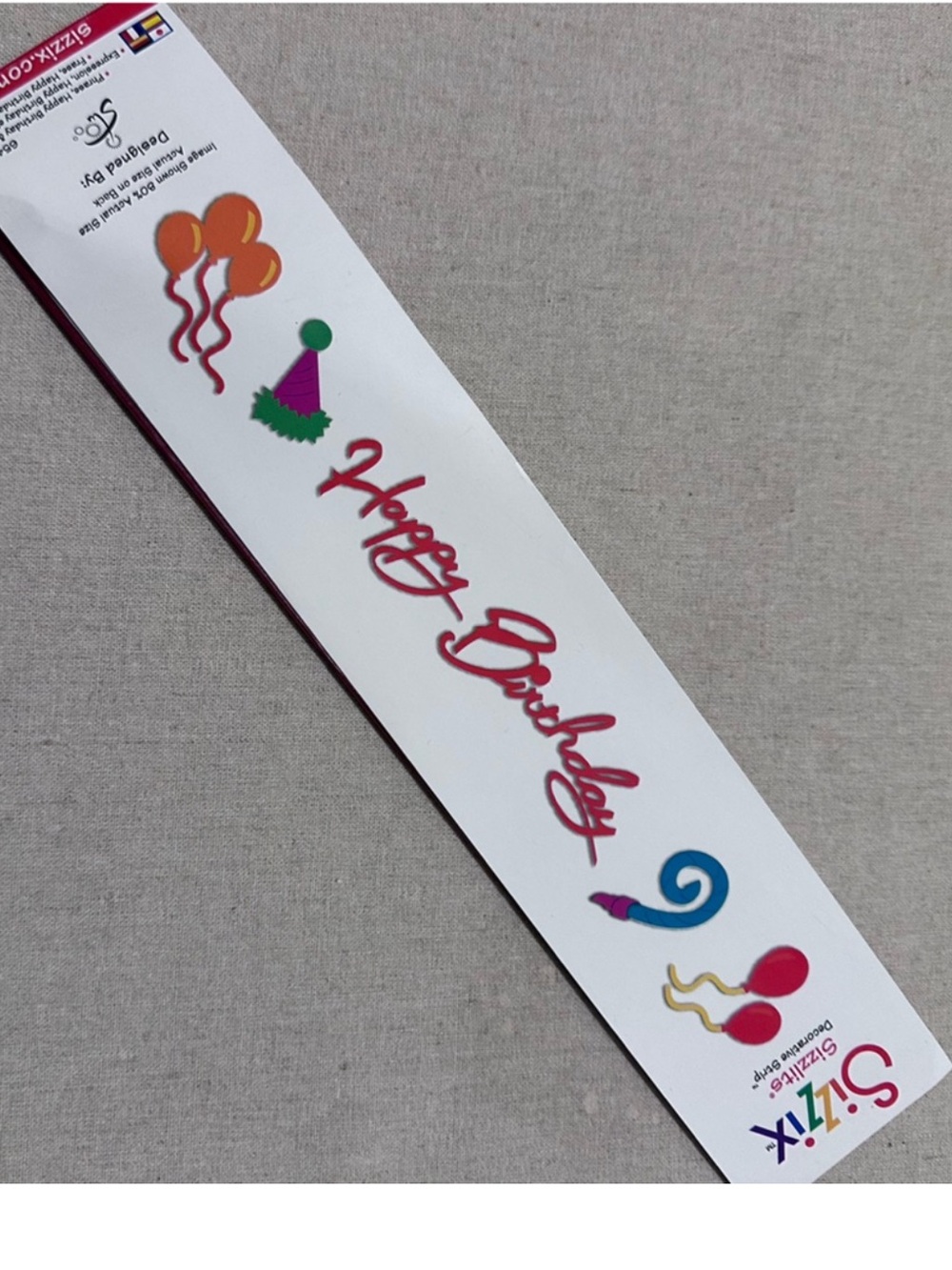 Sizzix | Die Cut | Happy Birthday & Favors - Picture 1 of 5